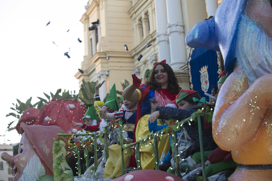 Fotos: Las mejores imágenes de la Cabalgata de los Reyes Magos de Málaga 2019