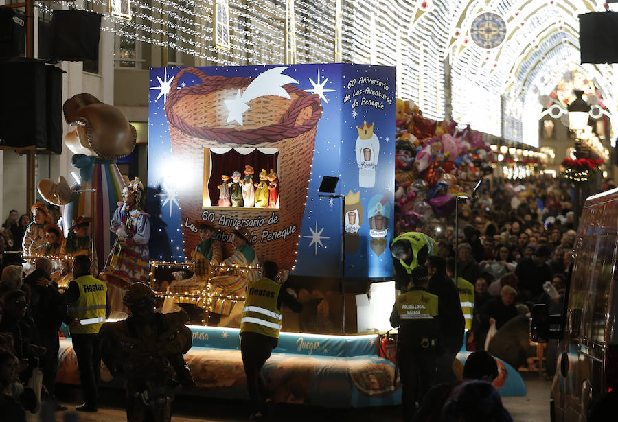 Fotos: Las mejores imágenes de la Cabalgata de los Reyes Magos de Málaga 2019