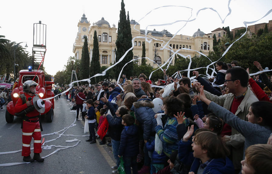 Fotos: Las mejores imágenes de la Cabalgata de los Reyes Magos de Málaga 2019