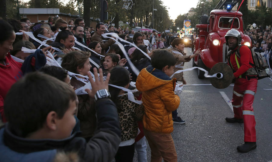 Fotos: Las mejores imágenes de la Cabalgata de los Reyes Magos de Málaga 2019