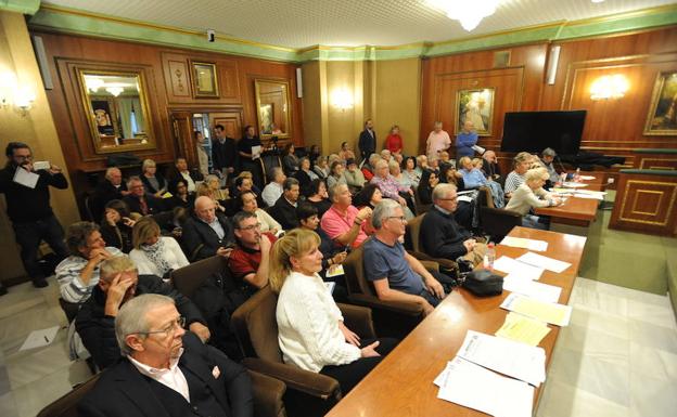 Reunión informativa sobre el 'Brexit' en el Ayuntamiento de Marbella esta semana. 