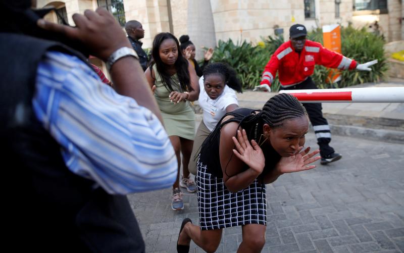 El ataque contra un hotel de lujo en Nairobi, producido este martes, ha dejado al menos 5 muertos y 30 heridos