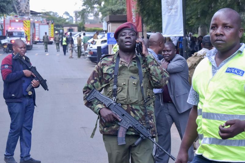 El ataque contra un hotel de lujo en Nairobi, producido este martes, ha dejado al menos 5 muertos y 30 heridos