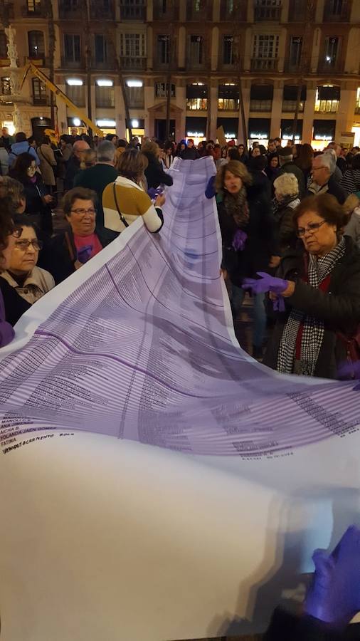 Fotos: Manifestación feminista en Málaga &#039;Ni un paso atrás&#039;, en imágenes