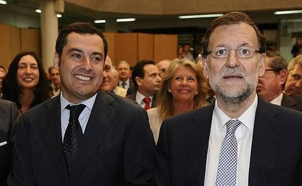 Imagen de archivo de Moreno y Rajoy.