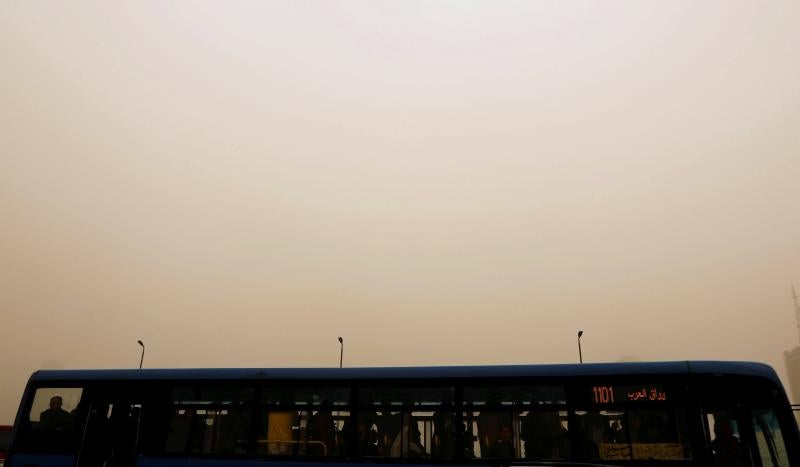 El suceso ha dejado unas imágenes muy llamativas en la capital egipcia