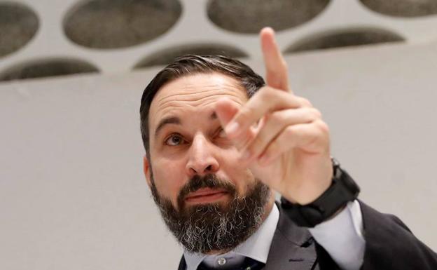 Abascal: «Los que gritan 'no pasarán' están atizando el odio»