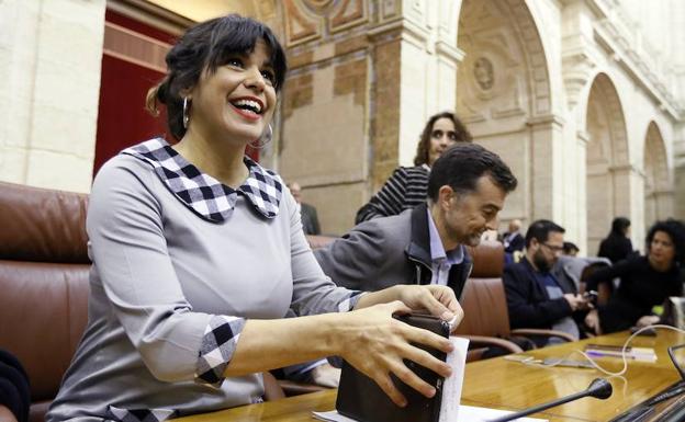 Teresa Rodríguez delega su voto al sentirse indispuesta tras su intervención en el debate