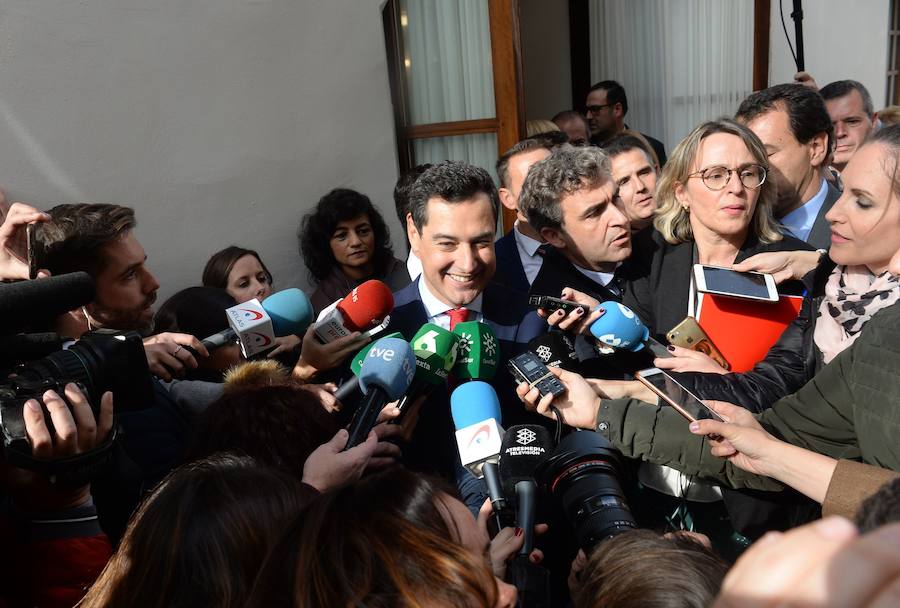 Fotos: Toma de posesión de Juanma Moreno como presidente de la Junta de Andalucía