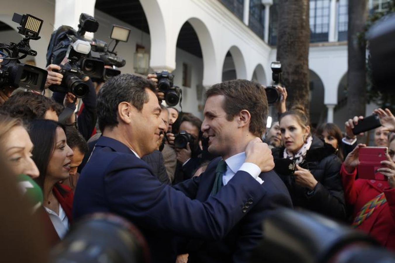 Fotos: Toma de posesión de Juanma Moreno como presidente de la Junta de Andalucía