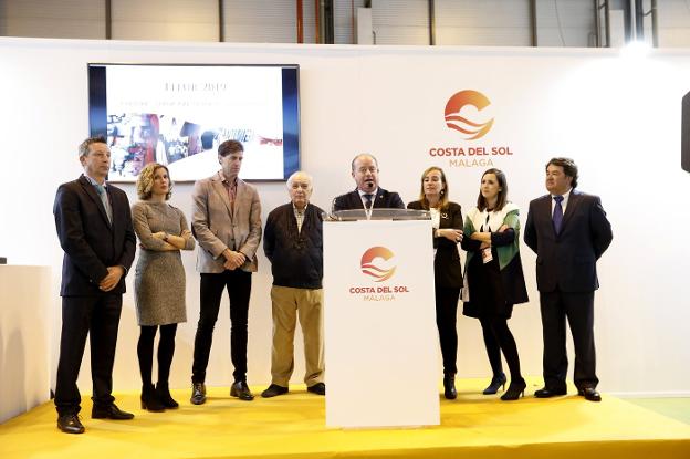 Juan Paradas, Eugenia Galán, Raúl Chapado, Cristóbal Toral, Manuel Barón, Belén Jiménez, Ana Cebrián y Juan Villodres.