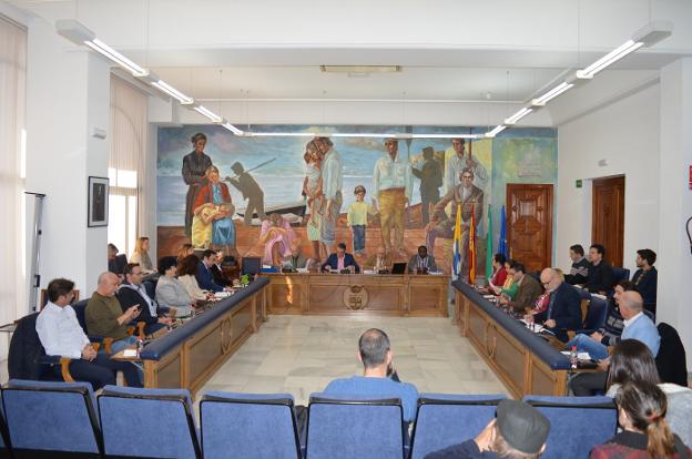 Imagen de la sesión plenaria celebrada ayer en Rincón.