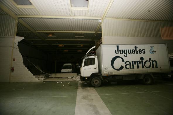 Ocurrió un 1 de febrero de 2009. Este fenómeno asustó a este barrio malagueño
