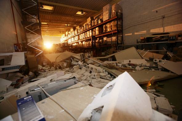 Ocurrió un 1 de febrero de 2009. Este fenómeno asustó a este barrio malagueño
