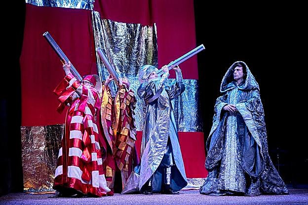 Un momento de la representación. :: sur