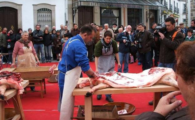 Fiesta de la Matanza en Villanueva de Córdoba.