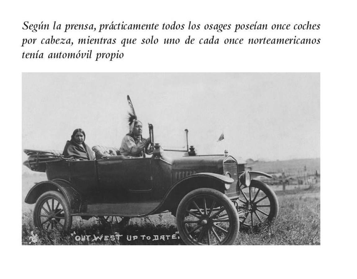 La conspiración del petróleo para acabar con los Osage. El escritor David Grann narra en 'Los asesinos de la luna' la masacre que sufrió esta tribu india por habitar terrenos ricos en oro negro.