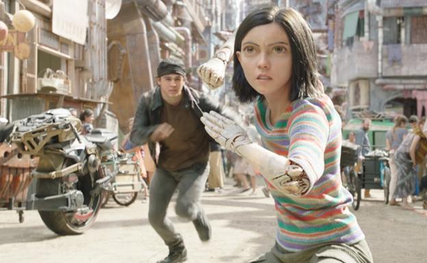 Fotograma de 'Alita: Ángel de combate'. 