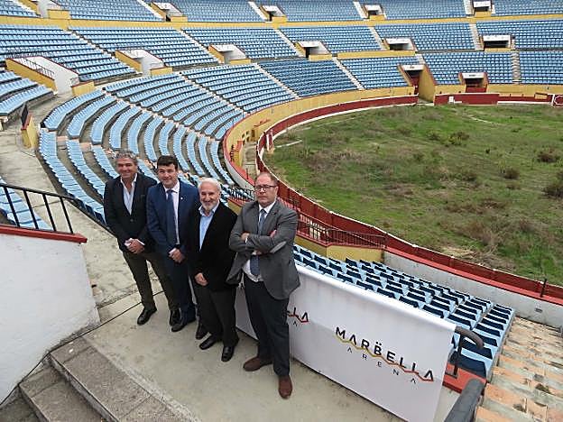 Responsables de Grupo TeatroGoya, Fernando Huete y Cristóbal Garre, el pasado noviembre. :: j-l.