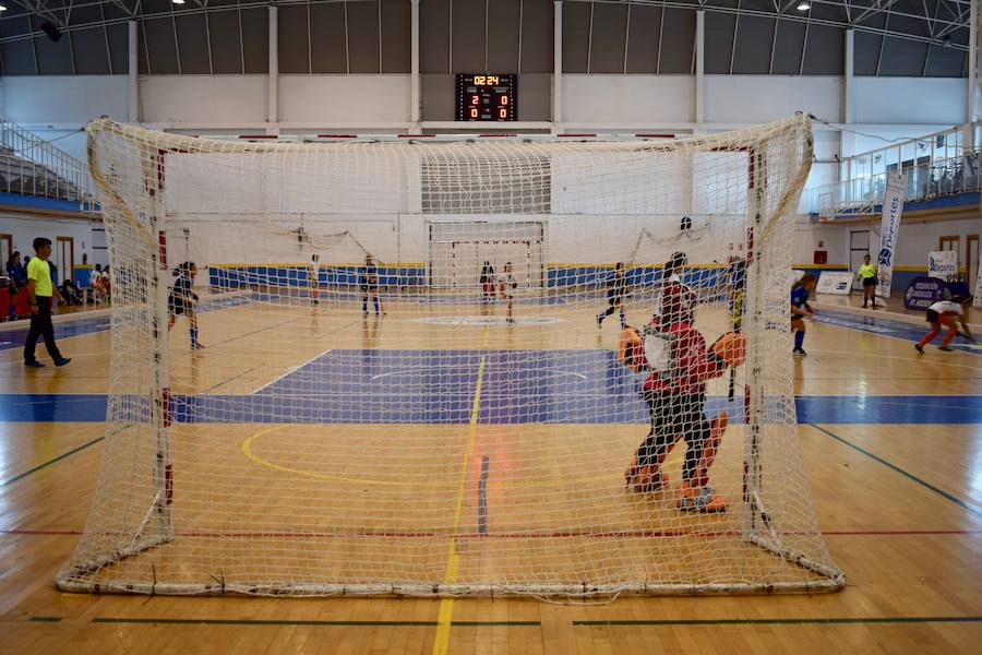 El C.D. La Candelaria Hockey femenino se hizo el pasado domingo con la victoria del Campeonato Andaluz de Hockey Sala en categoría alevín. Una apasionante final que tuvo al público entregado en todo momento. A un minuto de que terminara el partido La Candelaria empató a tres puntos con San Fermando y tuvieron que resolver la final a penaltis. El equipo también se llevó el trofeo a mejor jugadora y jugadora más goleadora.