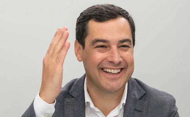 Juanma Moreno apela al músculo del PP por el poder en la Junta para ganar