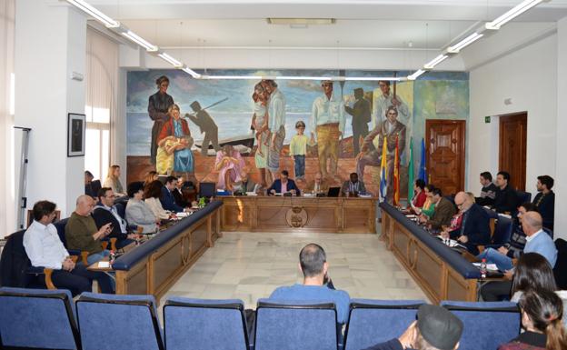 Pleno en el Ayuntamiento de Rincón de la Victoria.