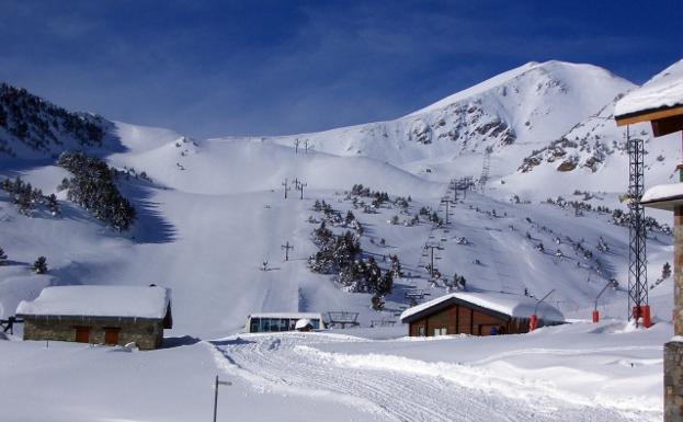 La estación de Vallter2000, situada en el Pirineo Catalán