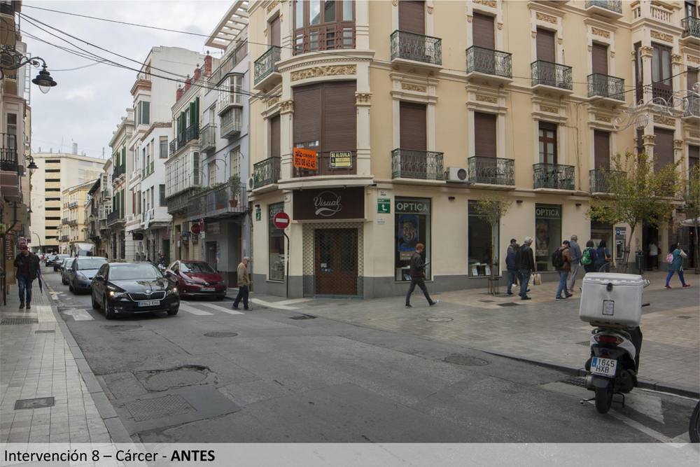 Recreaciones de cómo quedará la renovación de zonas de Carretería y Álamos, así como el entorno del la plaza de San Francisco.