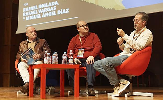 Rafael Inglada, Miguel Ángel Diaz y Rafael Vargas.