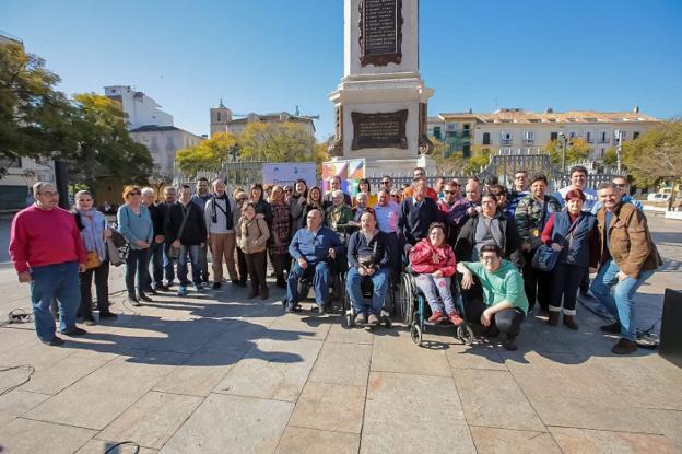 Presentación ayer del Espacio Solidario del Festival.