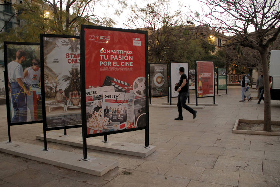 Málaga ultima los detalles para lucir de cine con motivo del Festival de Málaga que se celebrará del 15 al 24 de marzo. 