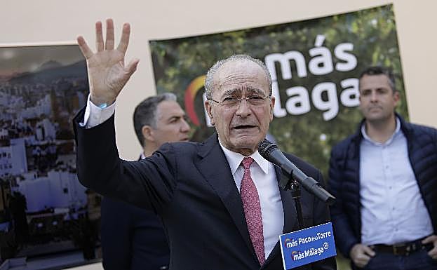 Francisco de la Torre en un acto del PP.