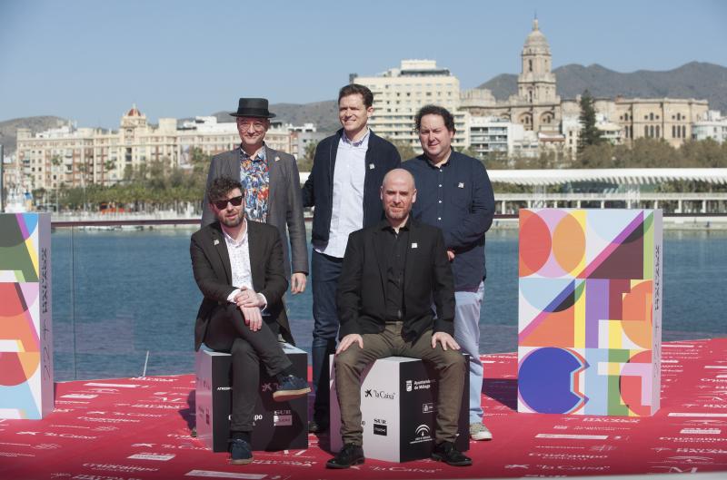 Parte del equipo de 'Buñuel en el laberinto de las tortugas'.