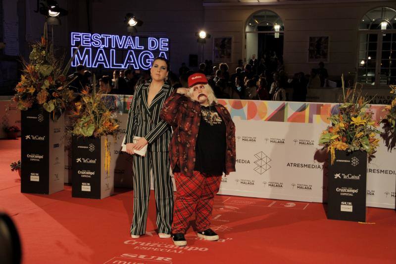 El cine en español se da cita estos días en Málaga. Así está siendo la alfombra del certamen.