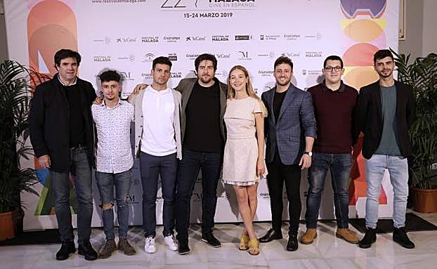 Foto del equipo de la película 'La Banda'.