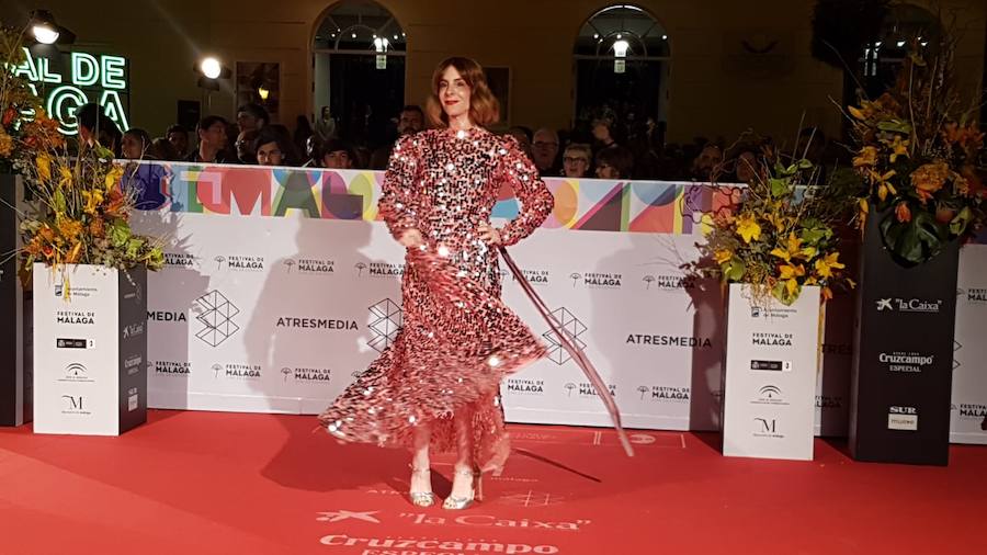 El cine en español se da cita estos días en Málaga. Así está siendo la alfombra del certamen.