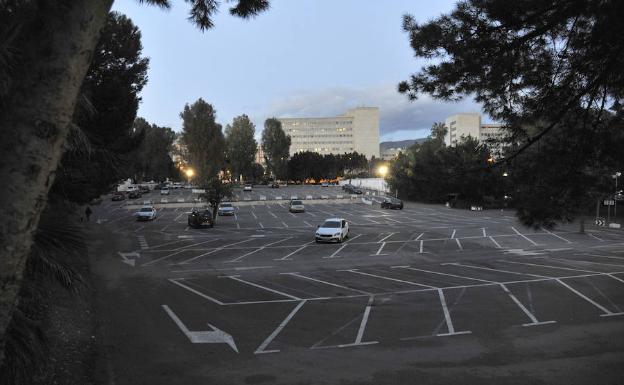 Imagen del suelo donde se hará el hospital. 