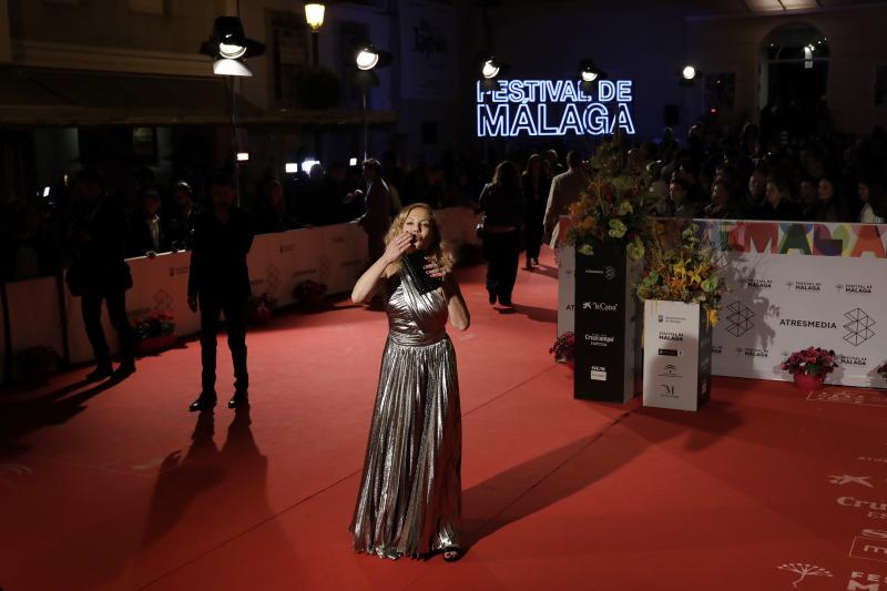 El cine en español se da cita estos días en Málaga. Así está siendo la alfombra del certamen.