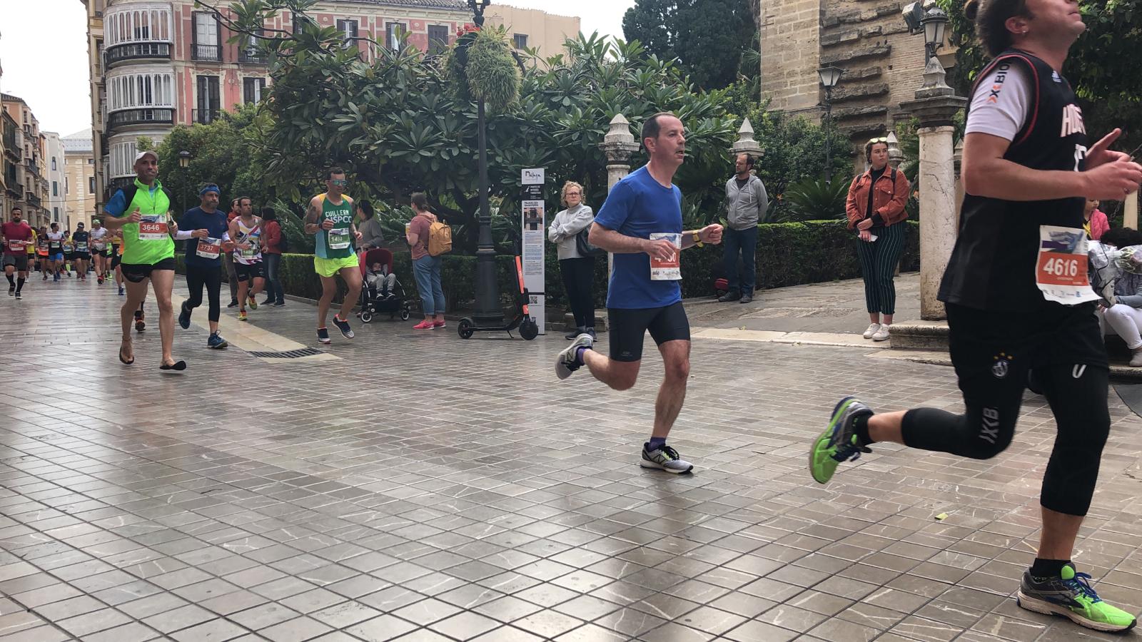 Más de 7.500 corredores participan en la 29ª edición de la Media Maratón Ciudad de Málaga.