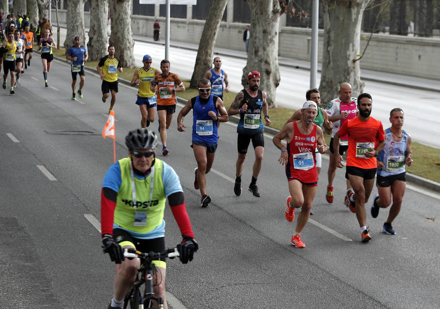 Más de 7.500 corredores participan en la 29ª edición de la Media Maratón Ciudad de Málaga.