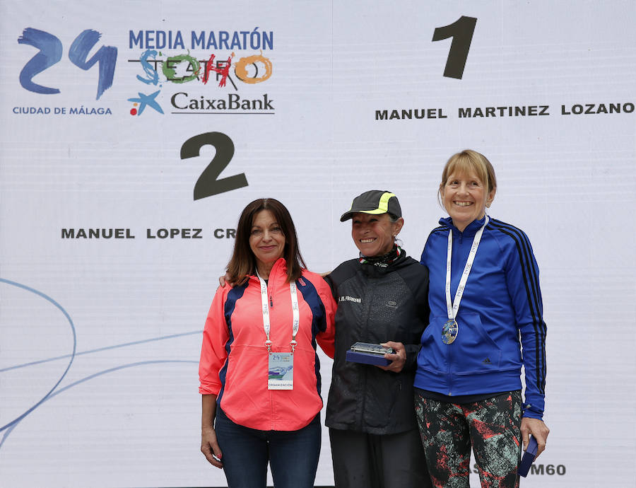 Más de 7.500 corredores participan en la 29ª edición de la Media Maratón Ciudad de Málaga.