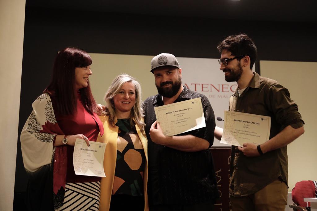 Fotos: Entrega de los Premios Ateneo-Universidad de Málaga