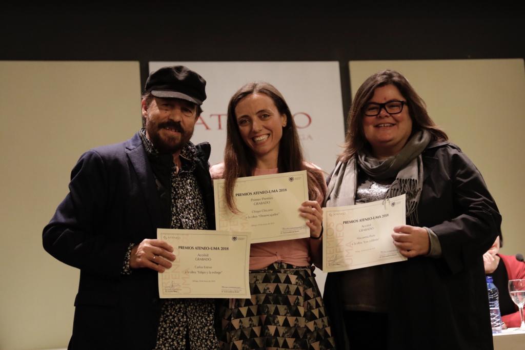 Fotos: Entrega de los Premios Ateneo-Universidad de Málaga