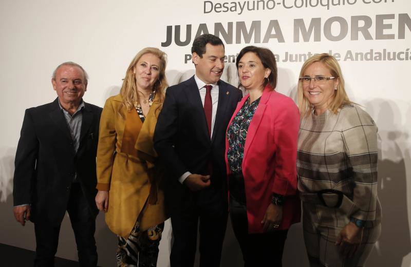 El presidente de la Junta de Andalucía, protagonista del encuentro en el Hotel NH Málaga