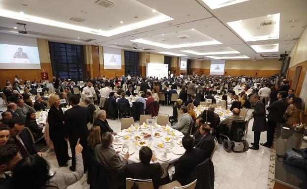 Vista del salón del hotel donde se ha celebrado el foro.