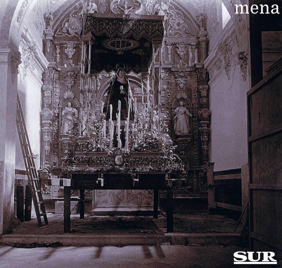 Fotos: Momentos históricos de la Congregación de Mena: el Cristo de la Buena Muerte, la Soledad Coronada y su nexo con La Legión