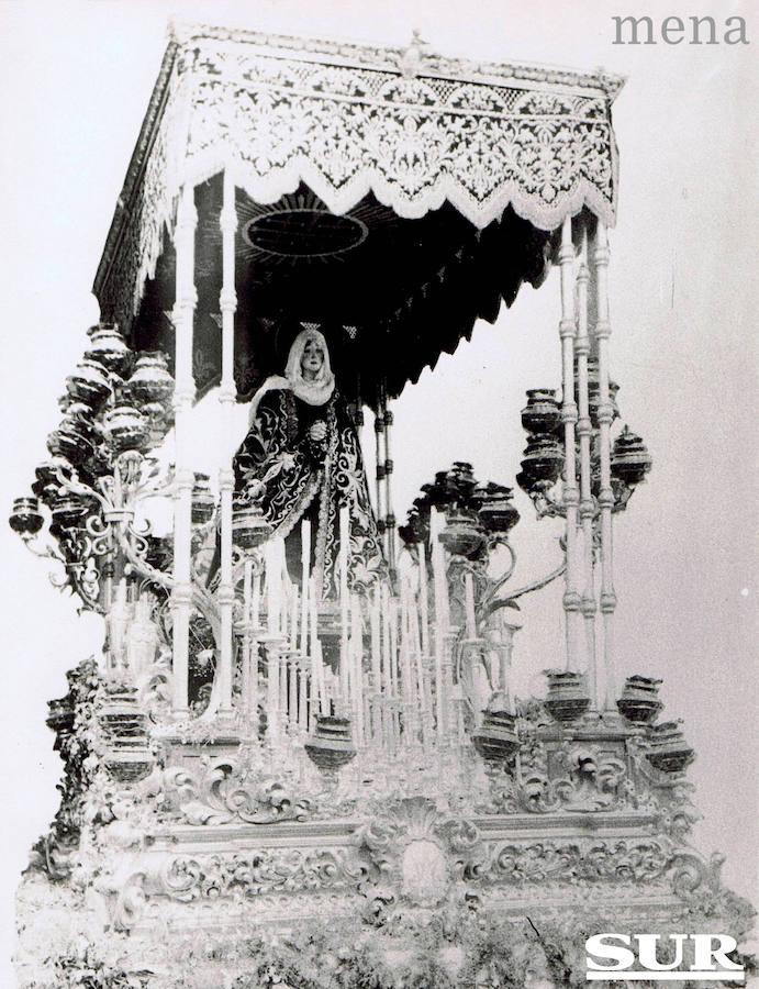 Fotos: Momentos históricos de la Congregación de Mena: el Cristo de la Buena Muerte, la Soledad Coronada y su nexo con La Legión