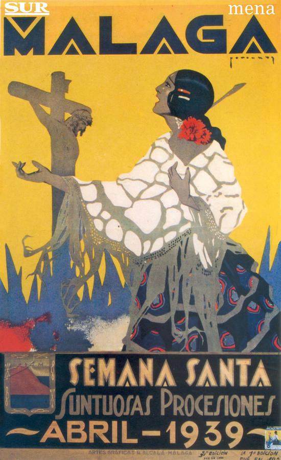 Fotos: Momentos históricos de la Congregación de Mena: el Cristo de la Buena Muerte, la Soledad Coronada y su nexo con La Legión