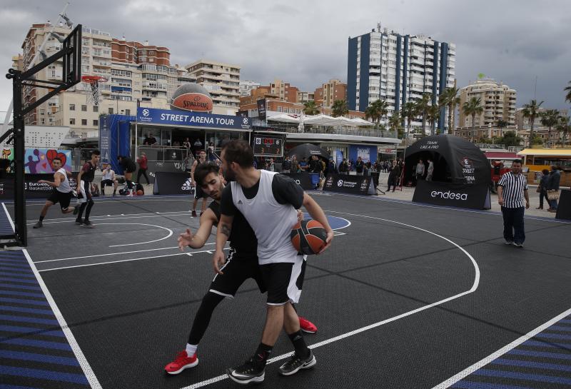 Los aficionados al baloncesto tienen la oportunidad de participar y ganar premios en el Torneo 3 contra 3 que se celebra este sábado y domingoi