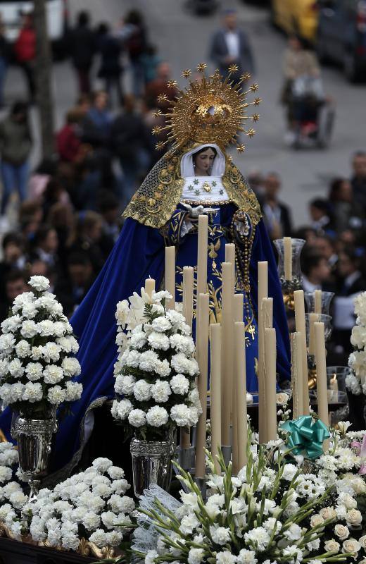 Procesión de Jesús del Dulce Nombre en su Caridad y la Virgen de la Paloma de Mangas Verdes